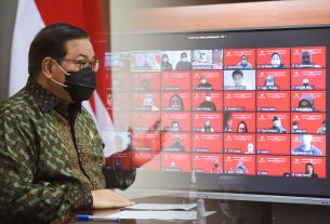 Halalbihalal Setkab, Pramono Anung: Tetap Maksimal Layani Presiden dan Kabinet Pemerintahan