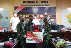 Kodim 0429/Lamtim Raih Juara 1 Lomba Karya Jurnalistik TA 2021