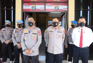 Kabid Propam Polda Lampung Berikan Pembinaan di Polres Tubaba
