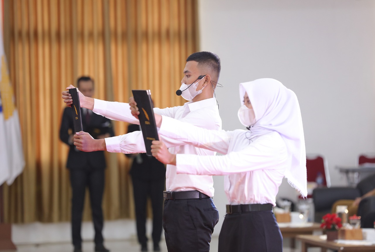 Wagub Chusnunia Chalim Hadiri Sidang Terbuka Penerimaan Mahasiswa Baru Itera Tahun Akademik 2022/2023