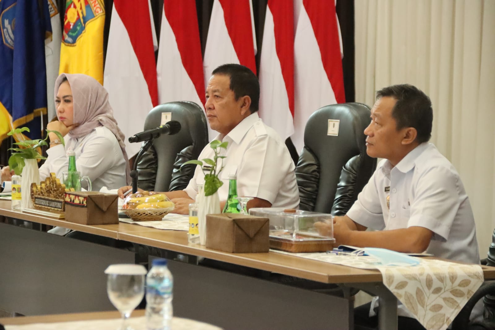 Pimpin Rapat Persiapan Acara Restocking Benih Ikan di Kabupaten Tulang Bawang, Gubernur : Perikanan merupakan Salah Satu Ujung Tombak Lampung