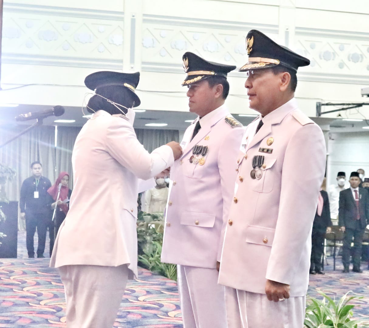Penjabat PJ Bupati Lampung Barat Secara resmi dilantik Wakil Gubernur Wagub