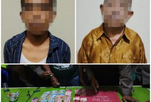 Polisi Ciduk Terduga Penjual Sabu dan Seorang Bapak Pembawa Sajam