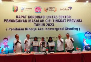 Terbukti Laksanakan 8 Aksi Konvergensi Stunting, Tubaba Raih 2 Penghargaan Dari Pemprov Lampung